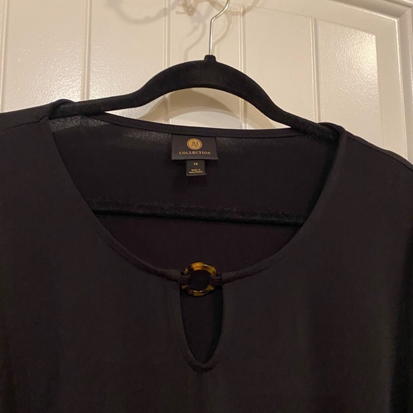 PLUS SIZE Fancy Women’s Blouse - 1X - Picture 2 of 3